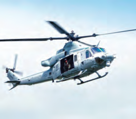 Versorgungshubschrauber UH-1Y Venom für die tschechische Luftwaffe.