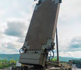 Das Luftraumüberwachungsradar TPY-4 von Lockheed Martin.