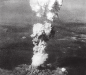 Atompilz von «Little Boy» über Hiroshima am 6. August 1945.