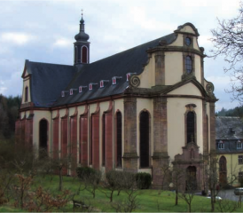 Das Kloster Himmerod. Hier trat im Oktober 1950 eine Expertengruppe auf Wunsch von Bundeskanzler Adenauer zusammen.