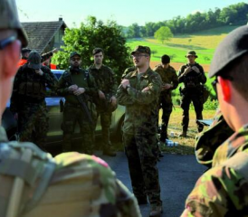 Oblt Pascal Brodbeck führte mit klarer Linie und viel Herzblut durch den ersten OGBB SRA Match.