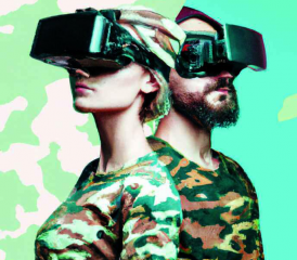 Ein anderes Beispiel, wie DALL-E das Tarnmuster der Schweizer Armee darstellte.