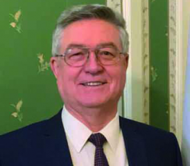 Botschafter Sergei Garmonin vertritt seit 2017 die Russische Föderation in der Schweiz und hat den diplomatischen Rang eines ausserordentlichen und bevollmächtigten Botschafters.