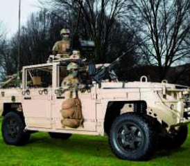Spezialkräfte-Fahrzeug von DEFENTU-RE.