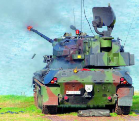 Rheinmetall nimmt die Produktion von Munition für den Flugabwehrpanzer Gepard auf.