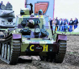 Der Schweizer Panzerwagen 39 «Praga» auf dem Museumsgelände.