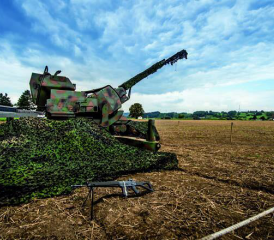 Die mittlere Fliegerabwehrkanone 63/90 (M Flab Kan 63/90) der BODLUV Verteidigung.