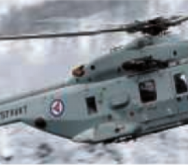Transporthelikopter NH90 der norwegischen Luftwaffe.