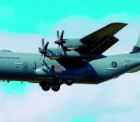 Erste C-130J Super Hercules der neuseeländischen Luftwaffe.