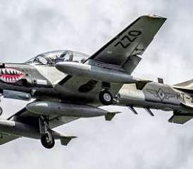 Erdkampfflugzeug Super Tucano.