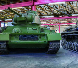 Im Panzermuseum Munster kommen Panzerfans definitiv auf ihre Kosten. Bild: Panzermuseum Munster
