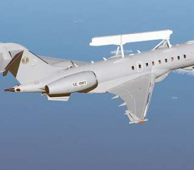 Überwachungsflugzeug Saab GlobalEye.