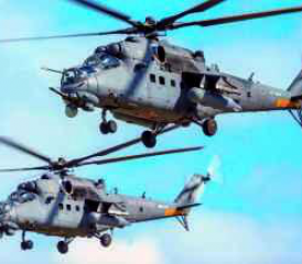 Kampfhubschrauber Mi-35M.