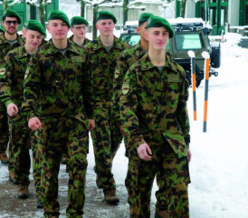 Stolze frisch beförderte Wachtmeister der Inf DD UOS 14-1.