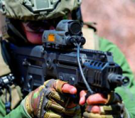 Fortschrittliche Gewehroptik Mepro Mor.