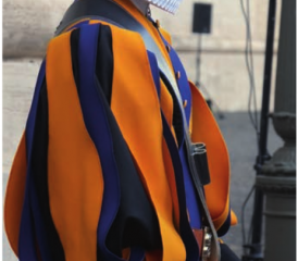 27 neue Gardisten schworen am 4. Oktober dem Papst Leo XIV ihre Treue. Bild: SCHWEIZER SOLDAT