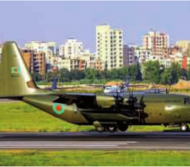 Eine C-130J der Bangladesh Air-Force.