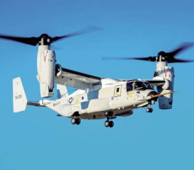 Jungfernflug der CMV-22B Osprey.