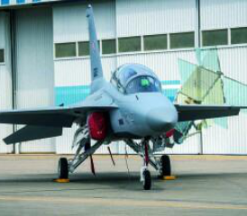 Rollout des leichten Kampfflugzeuges FA-50GF für Polen.