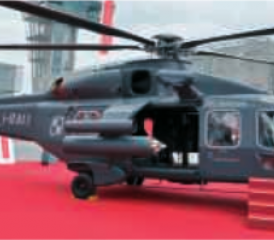 Mehrzweckhelikopter AW149 von Leonardo.