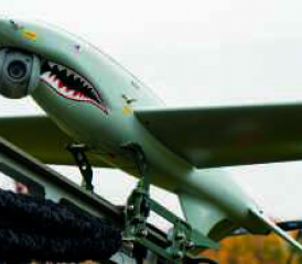 Neuentwickelte ukrainische Drohne SHARK von UKRSPECSYSTEMS.