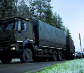 Der IVECO Trakker 6×6 hat eine Nutzlast von neun Tonnen.