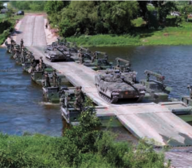 System M3: Als Brücke oder mehrteilige Fähre einsetzbar.