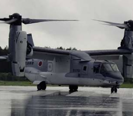 Japan als erster Exportkunde der V-22 Osprey.