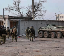 Russland führt das Gefecht streng hierarchisch. Der Verbund der Teilstreitkräfte funktioniert scheinbar nicht.