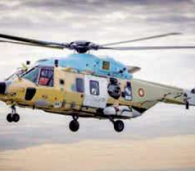 Erstflug des katarischen NH90 TTH.