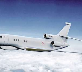 Grafik einer Falcon 8X als SIGINT-Plattform.