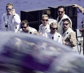 Was folgt, ist kein Präjudiz. In Kampfjet-Analysen wird der F/A-18EF Super Hornet kaum genannt: die Kawestierung des F/A- 18CD, von dem die Schweiz 30 besitzt. 40% des Super Hornets sind neu. Derzeit fliegt ihn die US Navy – hier am 18. Mai 2018 ein F/A-18EF bei der Landung auf dem Flaggschiff der Carrier Strike Group 8, der USS Harry S. Truman (CVN 75).