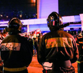 Islamistischer Anschlag in der City Hall bei Moskau.