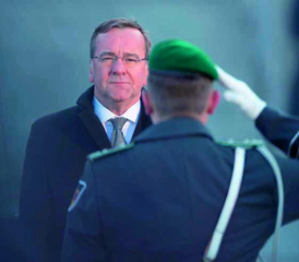 Der neue Bundesminister der Verteidigung: Boris Pistorius.