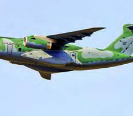 Taktisches Transportflugzeug Embraer C-390 Millenium.