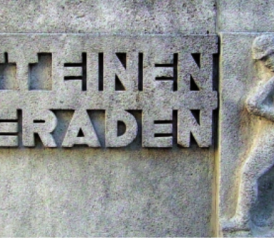 Inschrift auf dem Kriegerdenkmal in Speyer. Bild: Wikimedia Commons