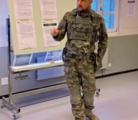 Stabsadj Igor Macoratti Chef Ausbildung SUOV.