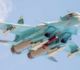 Zusätzliche Angriffsflugzeug Su-34 für die Russische Luftwaffe.