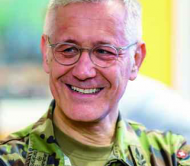 Divisionär Alain Vuitel führt als Projektleiter das Projekt «Kommando Cyber» der Schweizer Armee.