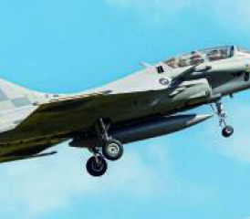 Start des Flugtrainings mit den kroatischen Rafale-Kampfflugzeugen.