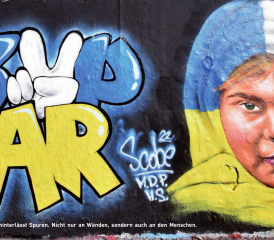 Krieg hinterlässt Spuren. Nicht nur an Wänden, sondern auch an den Menschen.