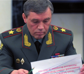 Generalstabschef Gerassimow entging einem Raketenangriff knapp.