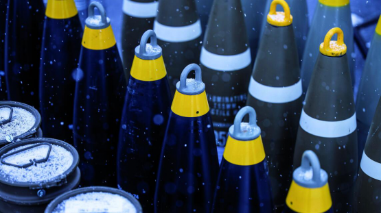 Ein moderner Konflikt verbraucht Unmengen an grosskalibriger Munition.