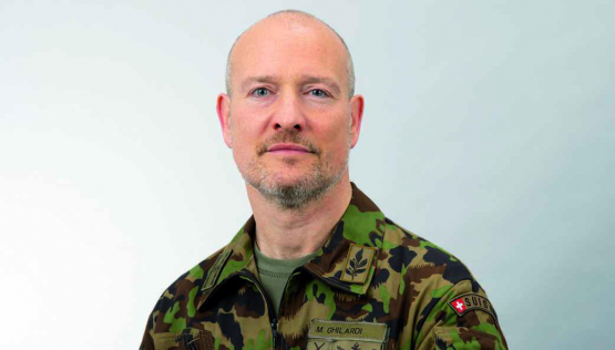 Brigadier Ghilardi führt seit diesem Jahr die Führungsunterstützungsbrigade 41 (inkl SKS).