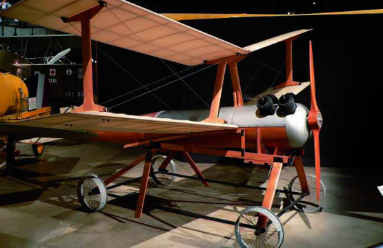 Ein Replikat des «Kettering Aerial Torpedo» – aufgenommen im National Museum of the USAF in Dayton, Ohio.
