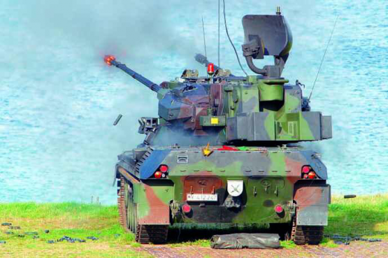 Rheinmetall nimmt die Produktion von Munition für den Flugabwehrpanzer Gepard auf.