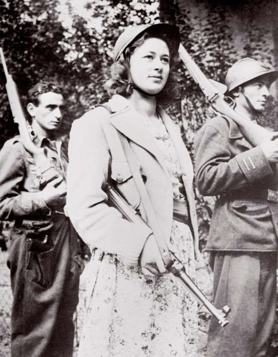 Kämpften im besetzen Heimatland: Französische Resistance.