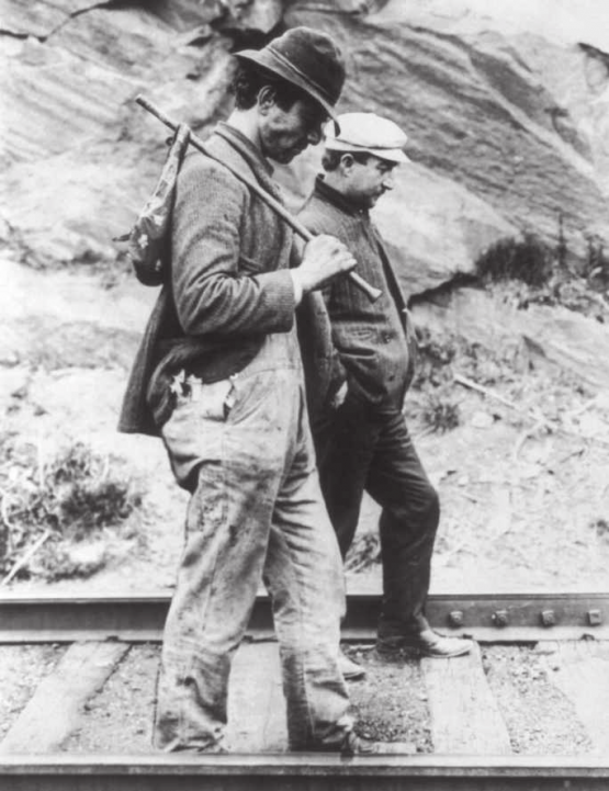 Eine Gruppe von Aussenseitern, die es lohnt, etwas genauer zu betrachten, sind die amerikanischen Vagabunden, die Hoboes.