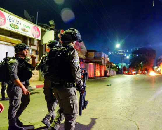 Seit Ende Januar 2023 ist eine neue Gewaltspirale im Nahost-Konflikt zu beobachten. Israelische Polizei im Einsatz.