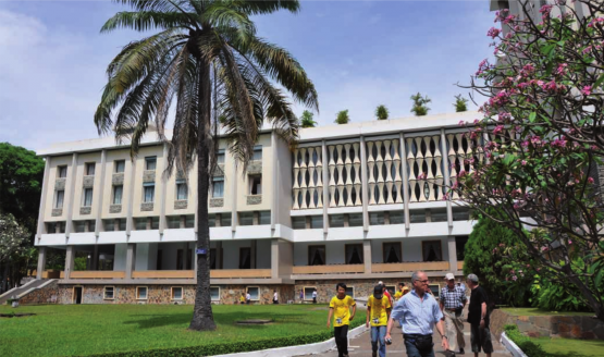 Der Präsidentenpalast in Saigon (heute Ho-Chi-Minh-Stadt), das Symbol des damaligen freien Vietnams, heute heisst er «Wiedervereinigungspalast».
